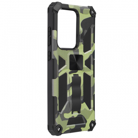 Husa Samsung Galaxy S20 Ultra, Techsuit Blazor, Camo Lime [5]