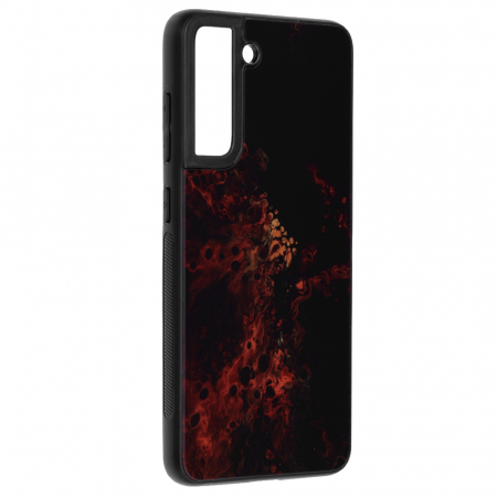 Husa Samsung Galaxy S21 FE, Glaze Series, Red Nebula [2]