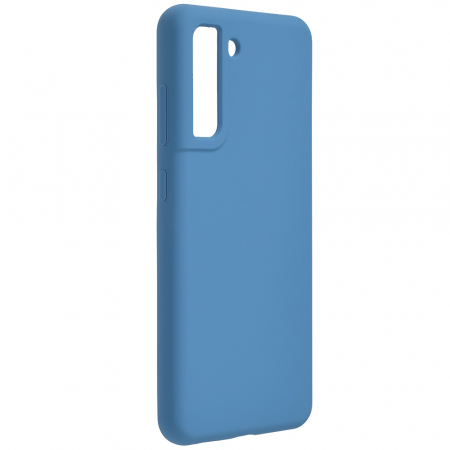 Husa Samsung Galaxy S21 FE, Soft Edge Silicone, Denim Blue [1]