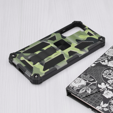 Husa Samsung Galaxy S21 FE, Techsuit Blazor, Camo Lime [6]