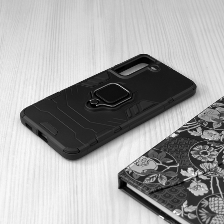 Husa Samsung Galaxy S21 FE, Techsuit Shield Ring, Negru [3]