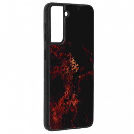Husa Samsung Galaxy S21, Glaze Series, Red Nebula [3]