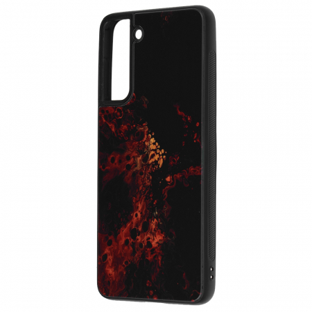 Husa Samsung Galaxy S21, Glaze Series, Red Nebula [1]