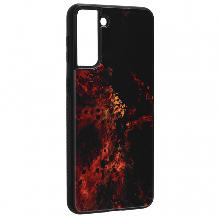 Husa Samsung Galaxy S21 Plus, Glaze Series, Red Nebula [1]