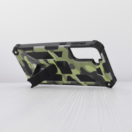 Husa Samsung Galaxy S21 Plus, Techsuit Blazor, Camo Lime [1]