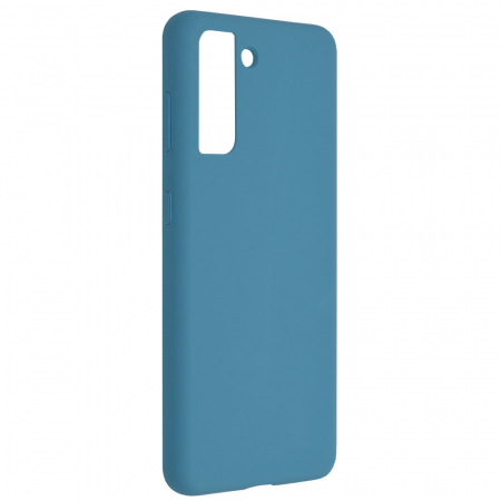 Husa Samsung Galaxy S21, Soft Edge Silicone, Denim Blue [1]