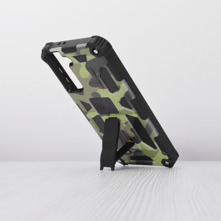 Husa Samsung Galaxy S21, Techsuit Blazor, Camo Lime [2]