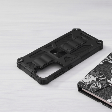 Husa Samsung Galaxy S21, Techsuit Blazor, Negru [4]