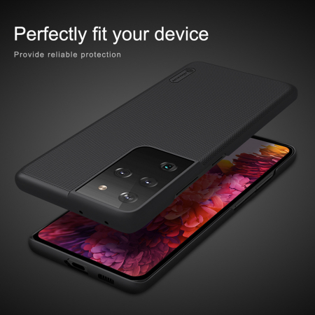 Husa Samsung Galaxy S21 Ultra, Nillkin Super Frosted Shield, Blue [6]