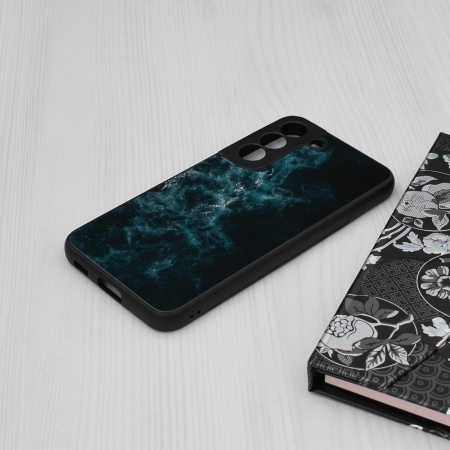 Husa Samsung Galaxy S22, Glaze Series, Blue Nebula [4]