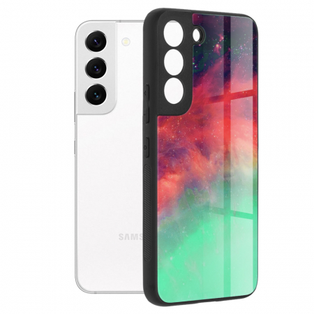 Galaxy S22 - Husa Samsung Galaxy S22, Glaze Series, Fiery Ocean