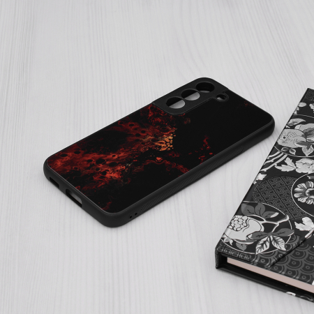 Husa Samsung Galaxy S22, Glaze Series, Red Nebula [4]