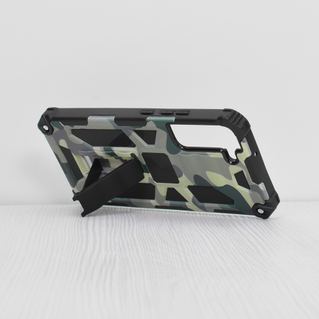 Husa Samsung Galaxy S22 Plus, Techsuit Blazor, Camo Lime [1]