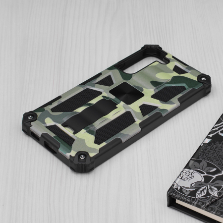 Husa Samsung Galaxy S22 Plus, Techsuit Blazor, Camo Lime [4]