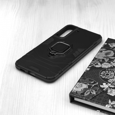 Husa Samsung Galaxy S22 Plus, Techsuit Shield Ring, Negru [3]