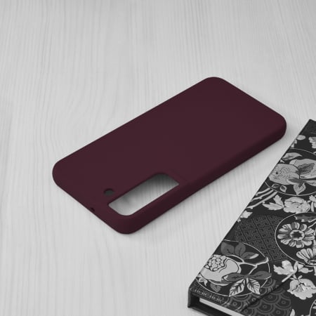 Husa Samsung Galaxy S22, Soft Edge Silicone, Plum Violet [1]