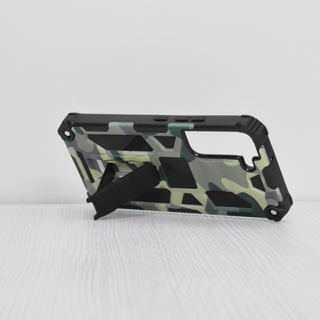 Husa Samsung Galaxy S22, Techsuit Blazor, Camo Lime [1]