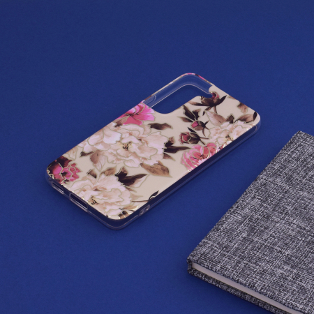 Husa Samsung Galaxy S22, Techsuit Marble Series, Mary Berry Nude [3]