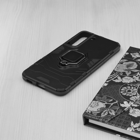 Husa Samsung Galaxy S22, Techsuit Shield Ring, Negru [3]