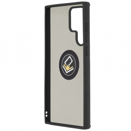 Husa Samsung Galaxy S22 Ultra cu inel suport stand magnetic, Negru [4]
