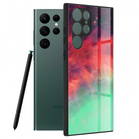 Galaxy S22 Ultra - Husa Samsung Galaxy S22 Ultra, Glaze Series, Fiery Ocean