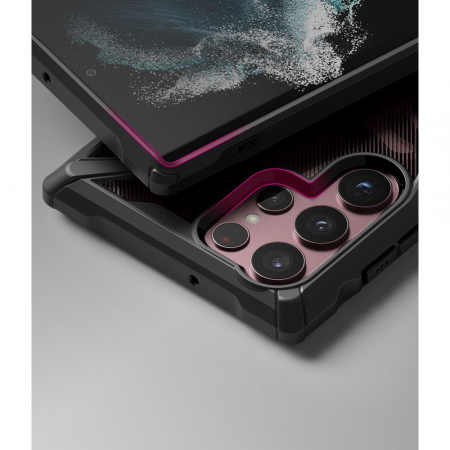 Husa  Samsung Galaxy S22 Ultra, Ringke Fusion X, Camo Black [1]