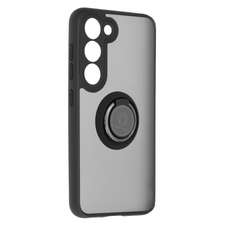 Husa Samsung Galaxy S23 cu inel suport stand magnetic, Negru [9]