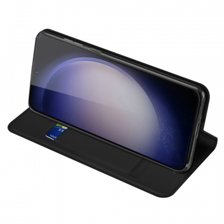Husa Samsung Galaxy S23, Dux Ducis Skin Pro Flip Book, Negru [1]