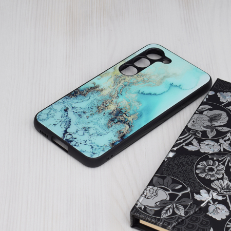 Husa Samsung Galaxy S23, Glaze Series, Blue Ocean [1]