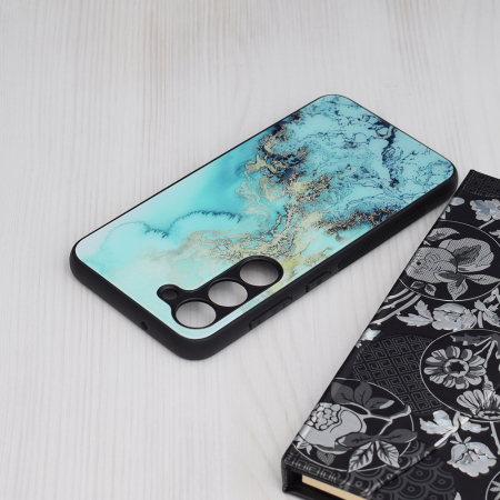 Husa Samsung Galaxy S23, Glaze Series, Blue Ocean [2]