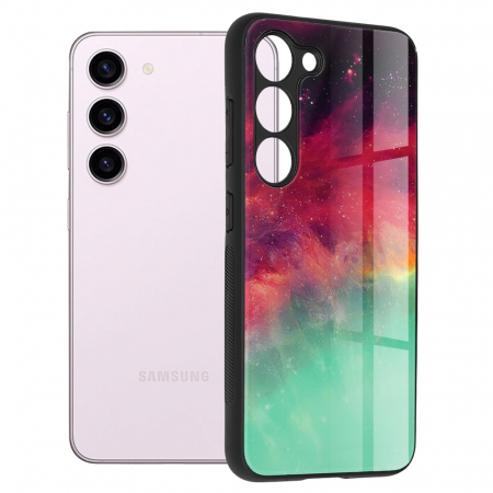 Galaxy S23 - Husa Samsung Galaxy S23, Glaze Series, Fiery Ocean