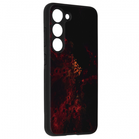 Husa Samsung Galaxy S23, Glaze Series, Red Nebula [5]