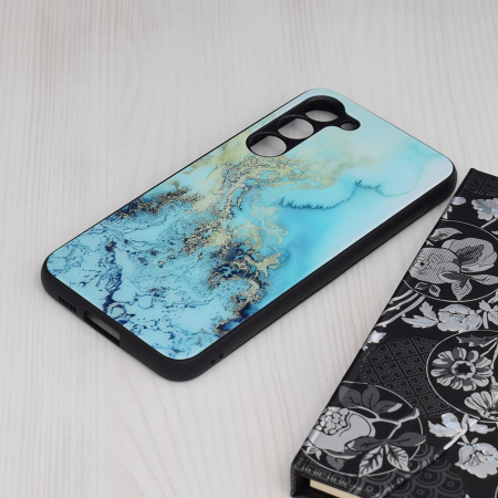 Husa Samsung Galaxy S23 Plus, Glaze Series, Blue Ocean [1]