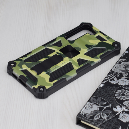 Husa Samsung Galaxy S23 Plus, Techsuit Blazor, Camo Lime [4]