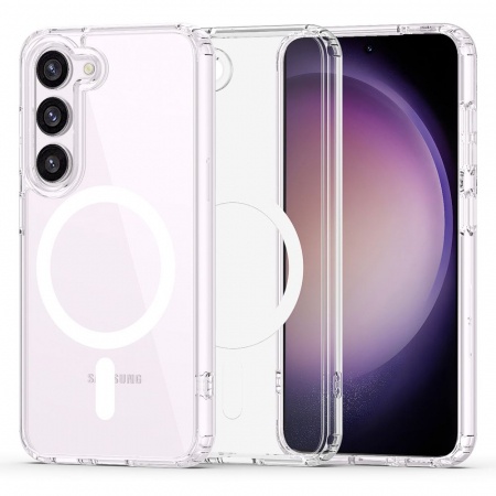 Galaxy S23 - Husa Samsung Galaxy S23, Techsuit MagSafe Pro, Transparent