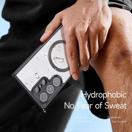 Husa Samsung Galaxy S23 Ultra, Dux Ducis Aimo MagSafe, Negru [6]