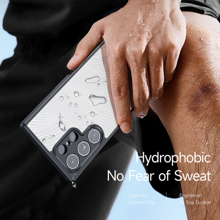 Husa Samsung Galaxy S23 Ultra, Dux Ducis Aimo Series, Negru [2]