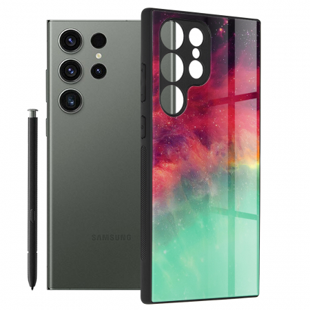 Galaxy S23 Ultra - Husa Samsung Galaxy S23 Ultra, Glaze Series, Fiery Ocean