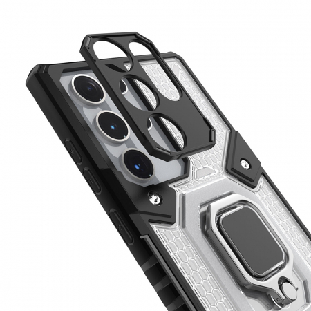 Husa Samsung Galaxy S23 Ultra, Honeycomb Armor, Negru [4]