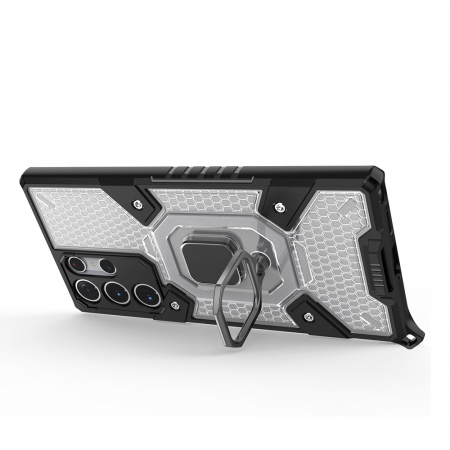 Husa Samsung Galaxy S23 Ultra, Honeycomb Armor, Negru [3]