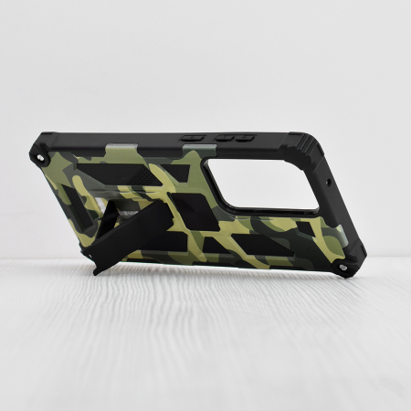 Husa Samsung Galaxy S23 Ultra, Techsuit Blazor, Camo Lime [1]