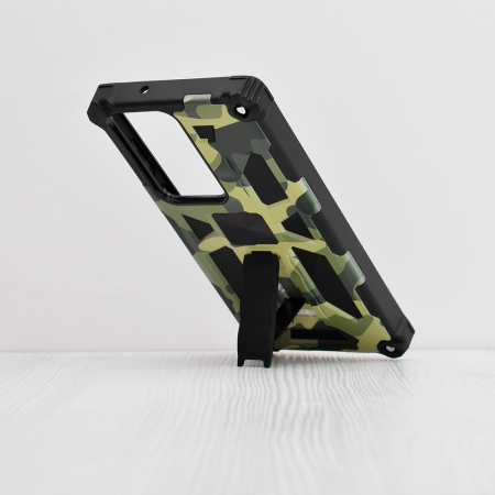Husa Samsung Galaxy S23 Ultra, Techsuit Blazor, Camo Lime [2]