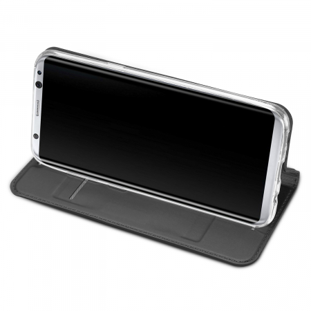 Husa Samsung Galaxy S8, Dux Ducis Skin Pro Flip Book, Negru [1]