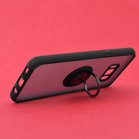 Husa Samsung Galaxy S8 Plus cu inel suport stand magnetic, Negru [1]