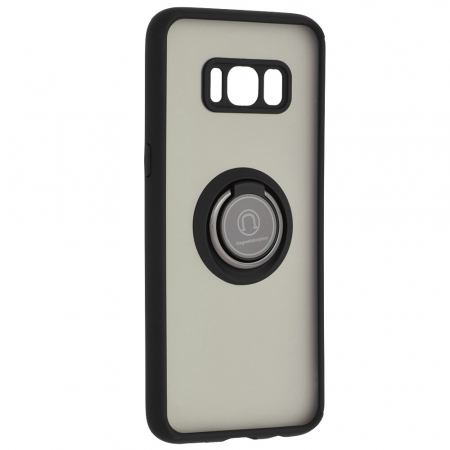 Husa Samsung Galaxy S8 Plus cu inel suport stand magnetic, Negru [4]