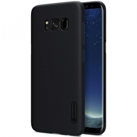 Husa Samsung Galaxy S8 Plus, Nillkin Super Frosted Shield, Negru [2]