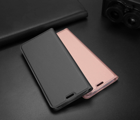 Husa Samsung Galaxy S9, Dux Ducis Skin Pro Flip Book, Negru [8]