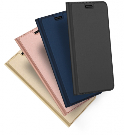 Husa Samsung Galaxy S9, Dux Ducis Skin Pro Flip Book, Negru [6]