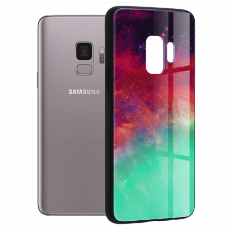 Galaxy S9 - Husa Samsung Galaxy S9, Glaze Series, Fiery Ocean