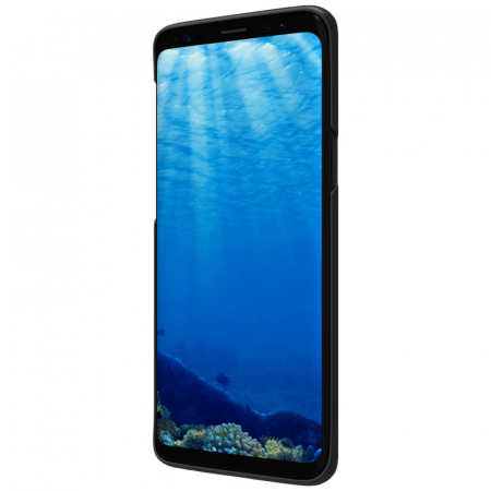 Husa Samsung Galaxy S9, Nillkin Super Frosted Shield, Negru [2]